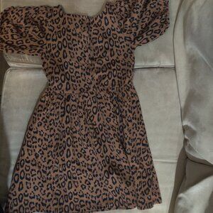 "On Trend" Leopard Ponte Dress - Janie & Jack - Size 8